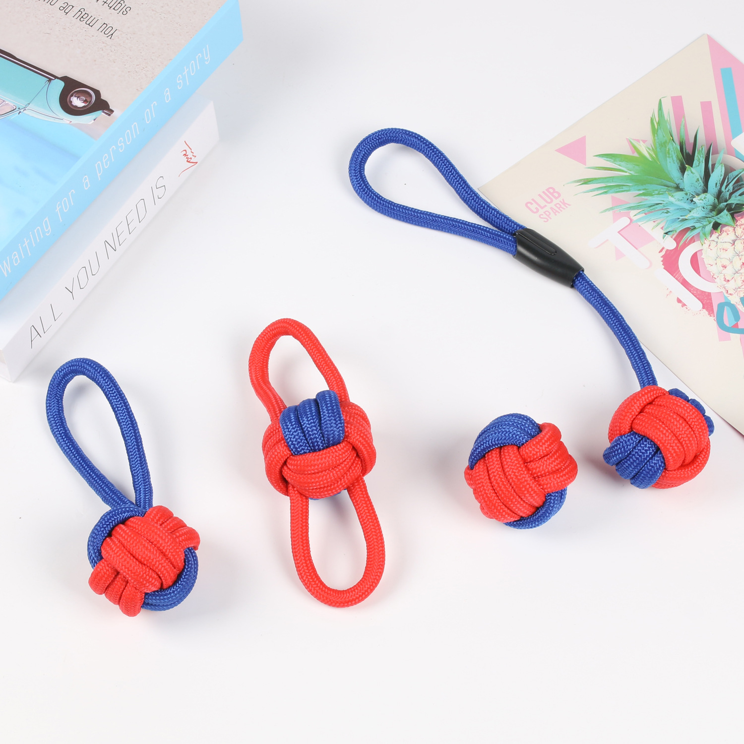 Juguetes para perros tejidos de polipropileno personalizados del fabricante