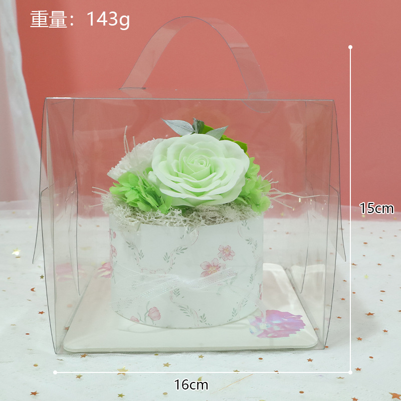 Soap contains rose