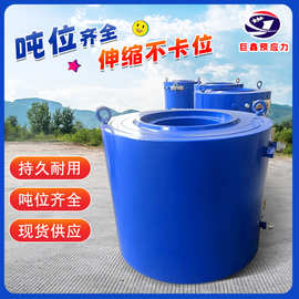 预应力桥梁大吨位穿心式千斤顶空心张拉液压千斤顶手动液压油缸