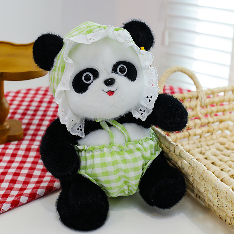新しいターバンパンダ人形かわいいパンダペンダントギフト diy 大型引き換え人形クロスボーダーギフト|undefined