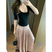 �޺ÿ��nϵһ���׷�ʽ�B��ȹ��Ů�ļ���ɫ���·�ɫ����ȹ�ɼ����b