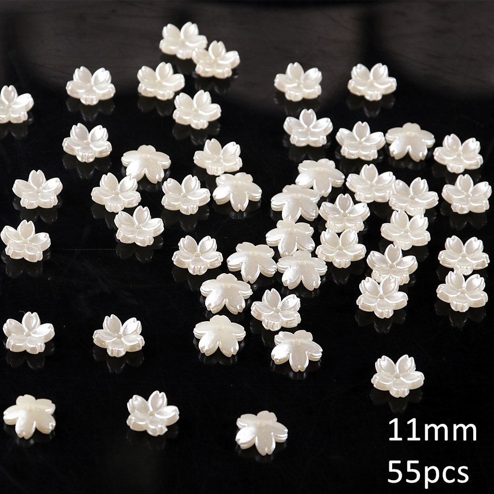 34#11mm cherry blossoms, about 55