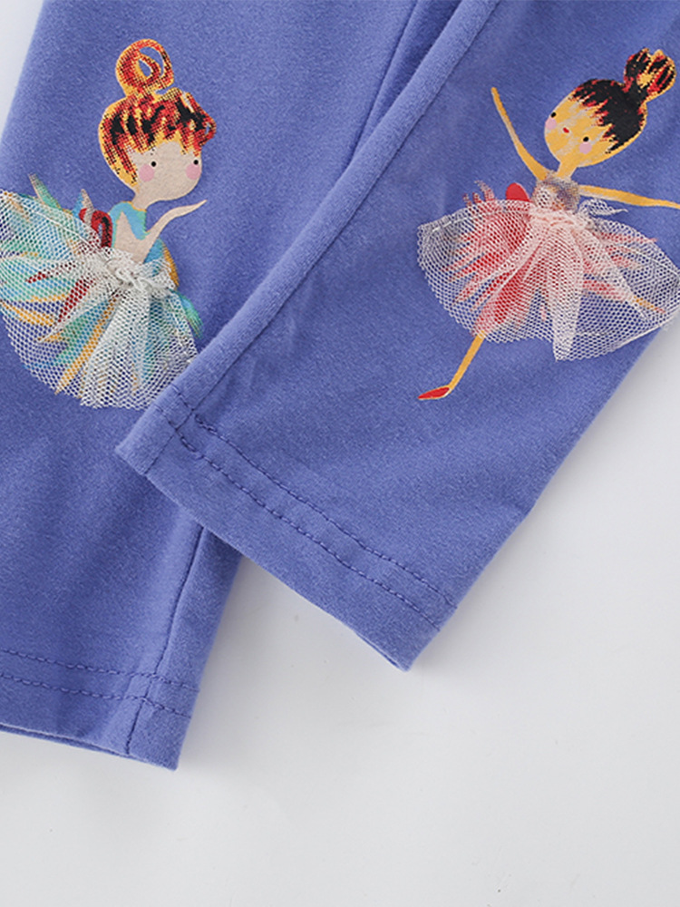 Pantalones de niñas malwee transfronterizos primavera y otoño nuevos pantalones de cintura elástica casuales para niños europeos y estadounidenses leggings para niños