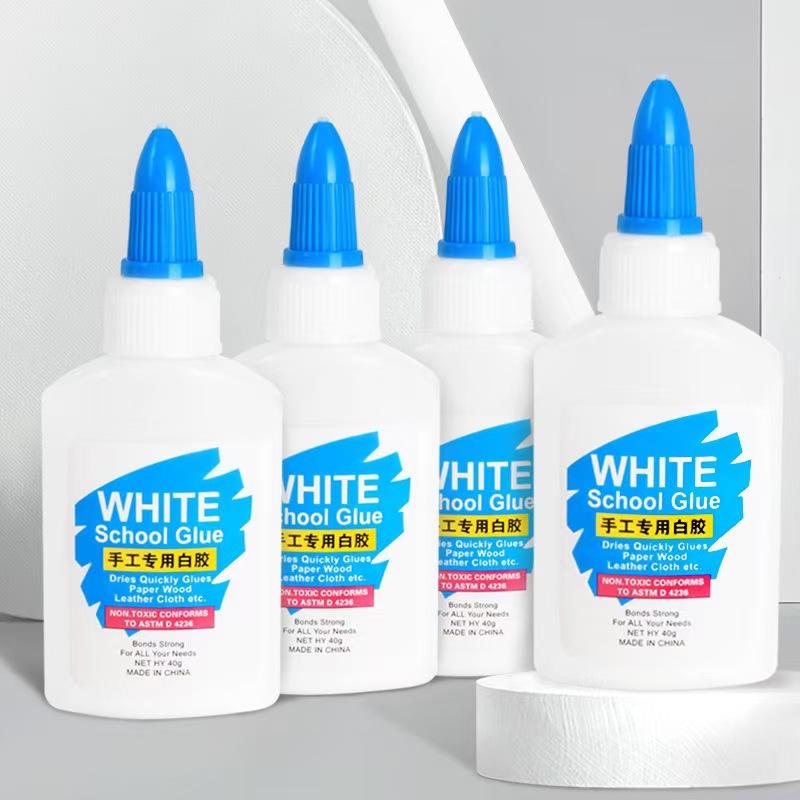 Pegamento Blanco para Manualidades Ecológico para Escuela y DIY