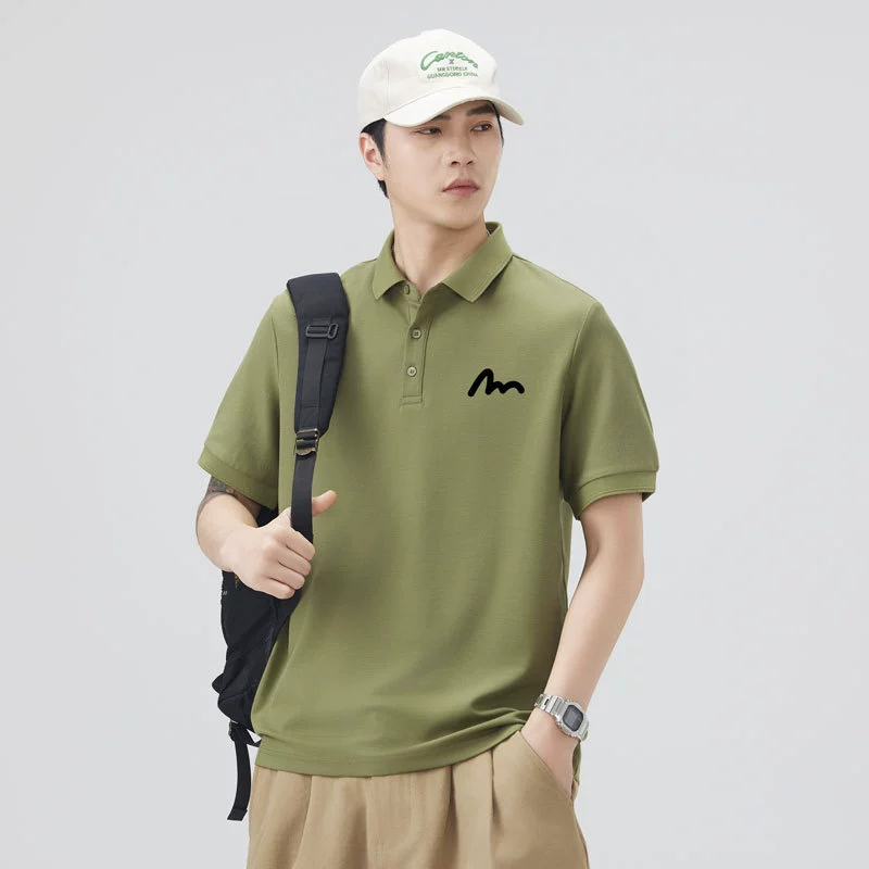 Summer three dimensional thin polo, T-shirt, with short sleeve, oversize