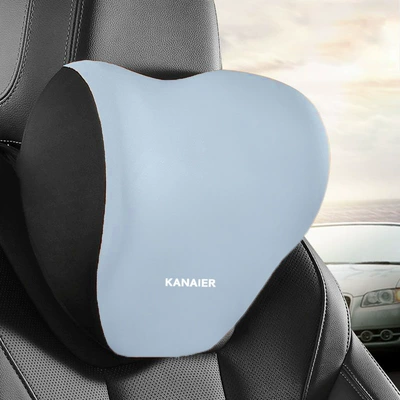 Lumbar and Neck Protection, Headrest - sky-blue-headrest