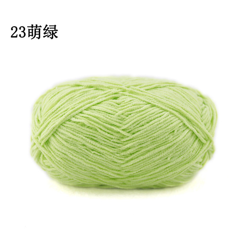 Xuefeier Meng Xiaoya No. 2 マットシェニールゴールドベルベット手織り人形かぎ針編み素材パッケージウールボール|undefined