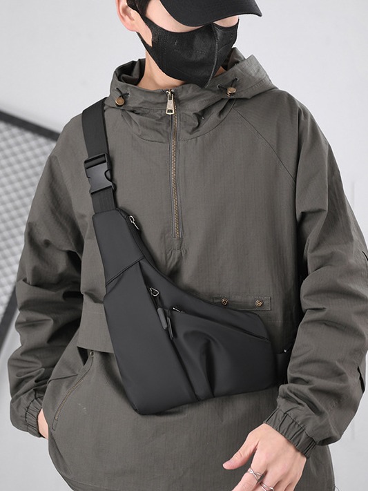 Cross-border nuevo bolso de pecho ligero bolso de ocio deportivo al aire libre multifuncional anti-dropper bolso de hombro