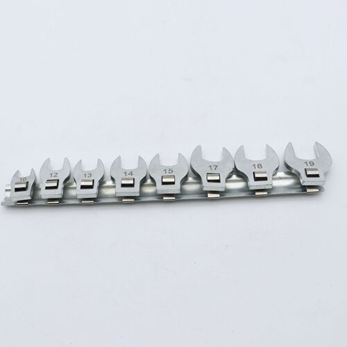 Replaceable head adjustable open end wrench set tool accessories horn open end wrench manufacturer supply