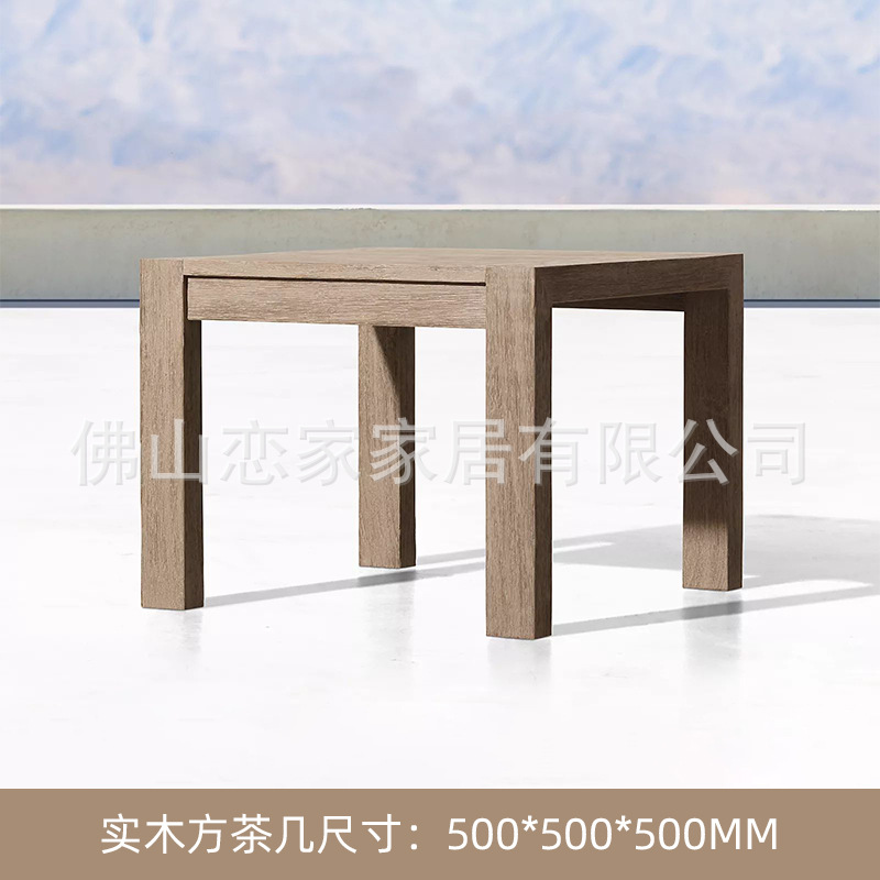 Mesa de té cuadrada