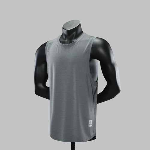 Men's  Summer European and American Sports Tank Top, Sleeveless Fitness T-shirt and Base Layer for Running, Amazon International Trade