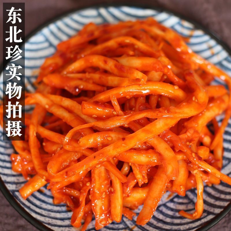 三韩农元拌桔梗延边香辣拌桔梗泡菜桔梗咸菜东北桔梗韩式泡菜新鲜|undefined