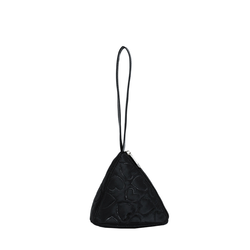 Bonito bolso infantil con forma de zongzi simple color sólido mini bebé mochila portátil auriculares bolso de cambio