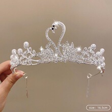 Z 69127 Birthday Crystal Crown Headband ���ջʹڷ��� ר