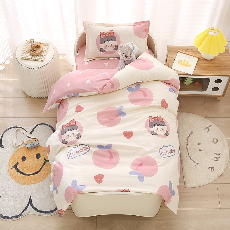 Cotton children's set for kindergarten