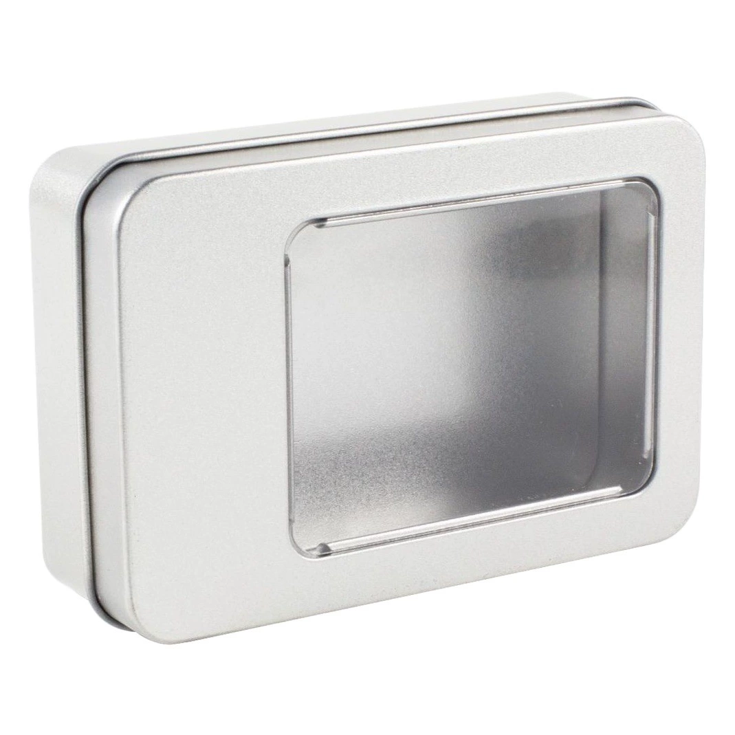 Прямоугольная оконная упаковка, железная коробка, уличное оборудование, небольшой фонарик, аксессуары, чайная банка, металлическая коробка для хранения