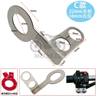 Motorcycle General Parts 22mm Handlebar Stainless Steel