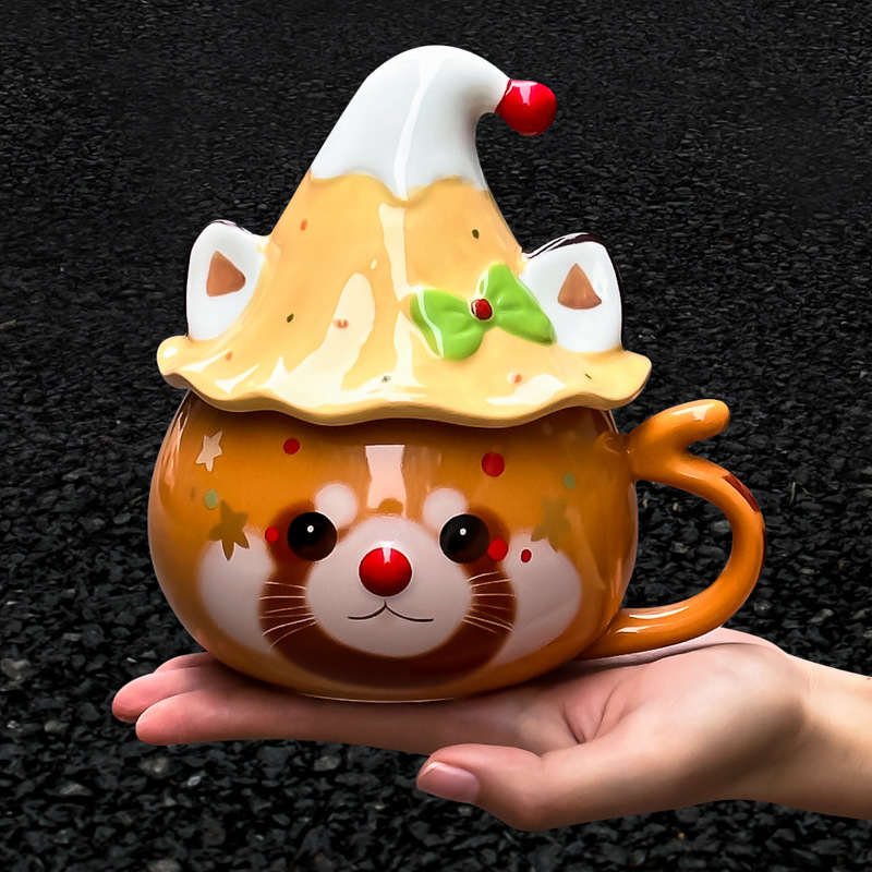 生日礼物女生创意猫咪马克杯送闺蜜水杯高颜值实用杯子男生陶瓷杯|undefined