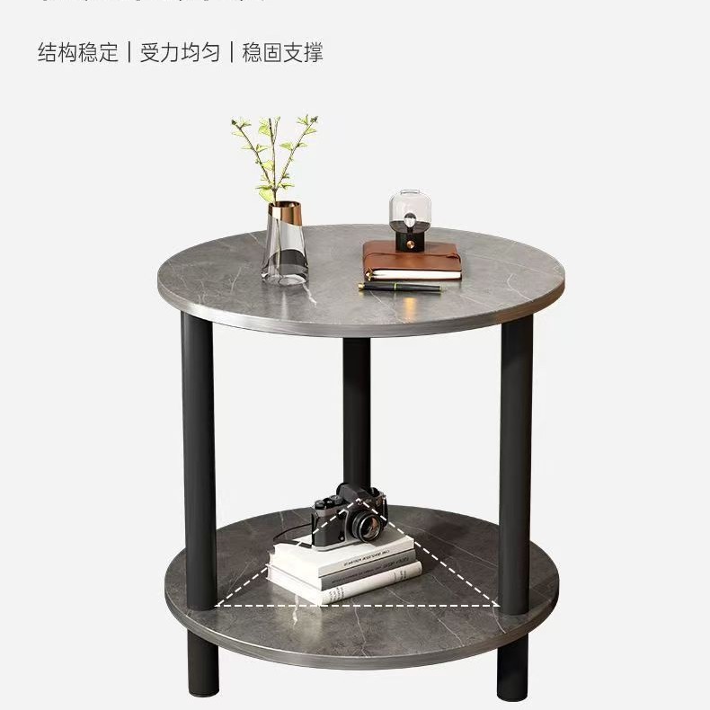 沙发边几家用茶几小桌子轻奢客厅现代简约沙发边柜卧室床头边|undefined