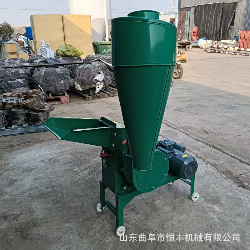 烟草烟叶玉米秸秆豆秸粉碎机 花生秧除膜除尘粉草机 甲壳素打粉机