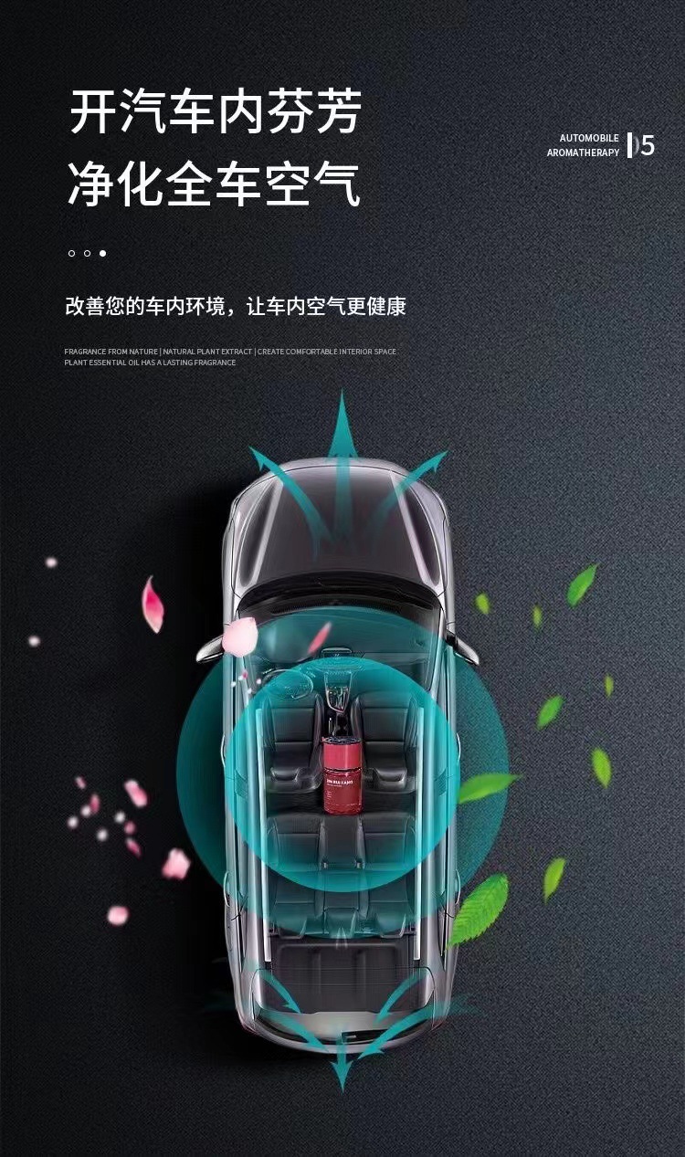Car perfume car home aromatherapy new car high-end decorations ornaments car odor factory wholesale