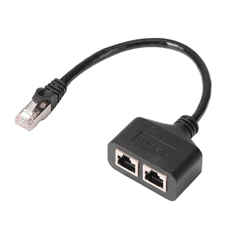 Rj45 1分2/3/4ネットワークケーブル分割器RJ45 1分3延長線1分2イーサネットアダプタ|undefined