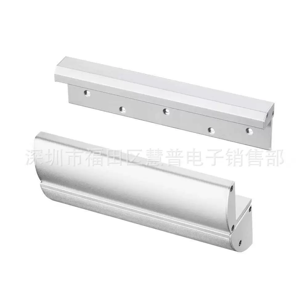 MBK-280NZLC-type Невидимый кронштейн магнитного замка для открывания внутренних дверей из алюминиевого сплава