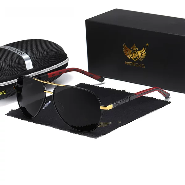 [Large Inventory] New Men's Polarized Sunglasses Color Film Polarized Sunglasses Driving Glasses Wholesale 8725