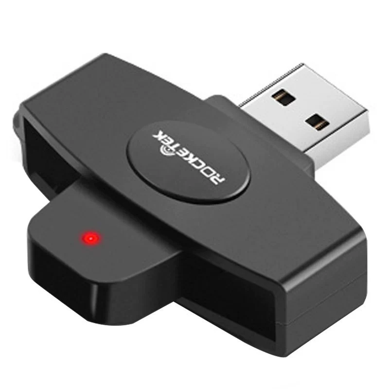 Производитель Rocketek USB умная карта CAC CAC CAC CAB Bank SIM карта/IC карта считыватель