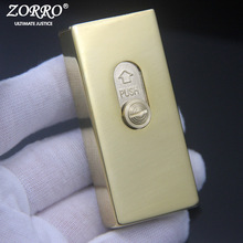 佐罗煤油打火机 Z739火柴盒升降光板 推拉点火批发代发