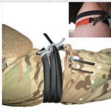 军规止血带 止毒带 单手操作轻量易用 EDC  户外装备便携急救