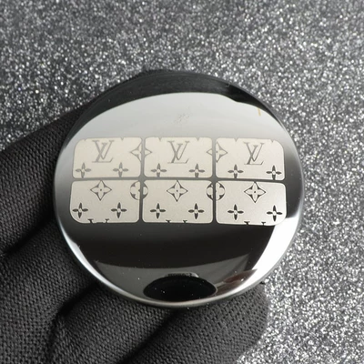 A7 Hub Cap Car Sticker: Hub cover - galaxy-l-creative-model-mirror-black-4-pieces