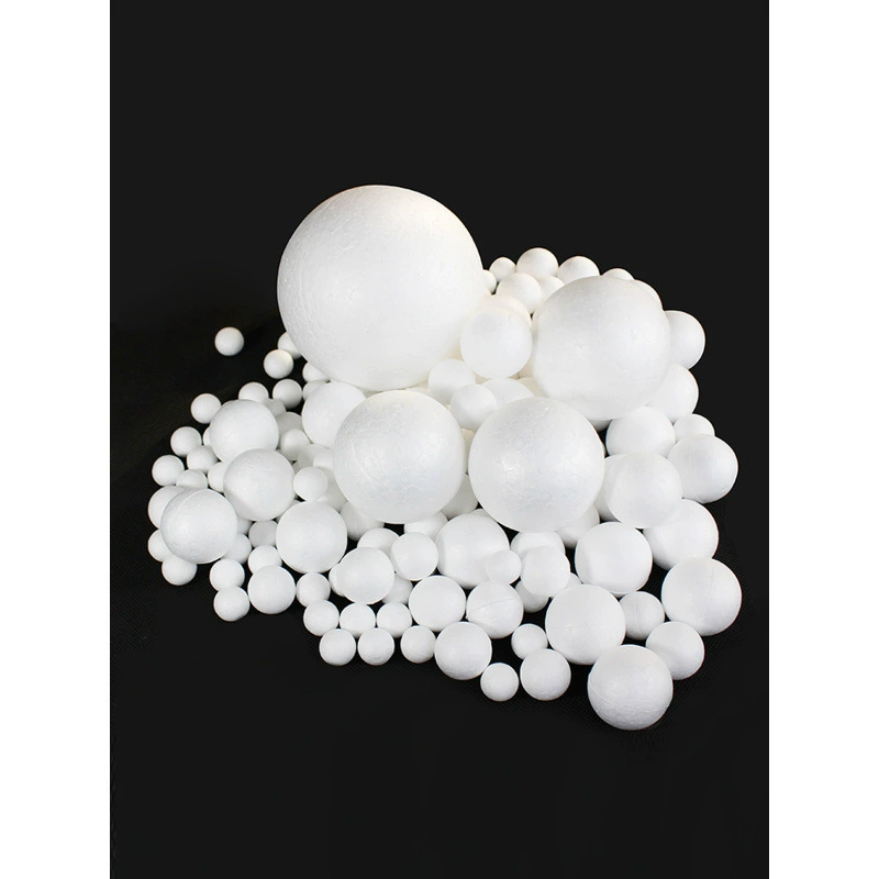 Planetary styrofoam ball for kindergarten from foam, DIY