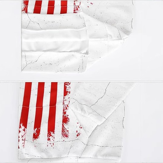 Bandera de belleza simple graffiti impresión digital 3D suéter con capucha con cordón suelto de manga larga para hombres de la calle principal europea y americana