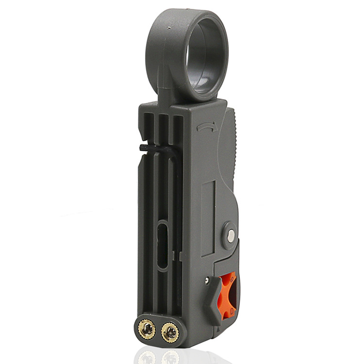 1件不锈钢圆头绝缘 功能电工同轴电缆剥线刀剥线钳 剥线钳 剥线钳