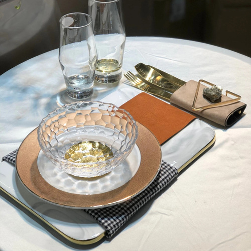 Cross-border Leather Texture Series Dinner Plate Creative Simple Model House Decoration Ceramic Plate Phnom Penh Light Luxurious Steak Western Food Plate