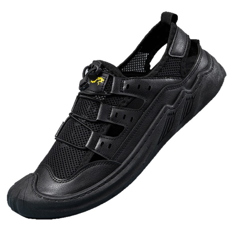 Zapatos de hombre 39 - 47 sandalias de tamaño grande para hombres de verano al aire libre zapatos de montaña zapatos deportivos casuales ligeros zapatos de playa