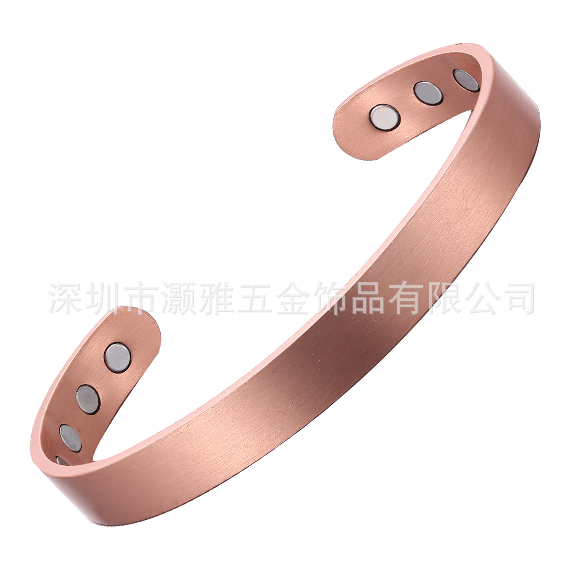 La pulsera de imán completo con fondo brillante más vendida de Amazon, pulsera magnética de cobre antifatiga de cobre rojo puro 99.9%