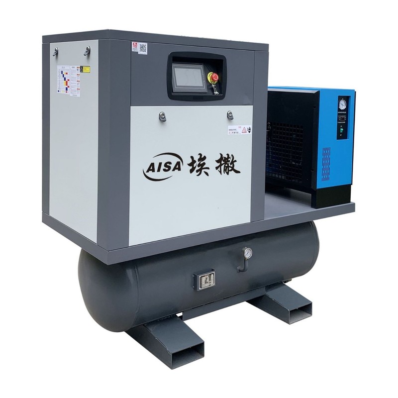 激光切割空压机 15/22/37kw16公斤压力高压四合一体式螺杆空压机|undefined