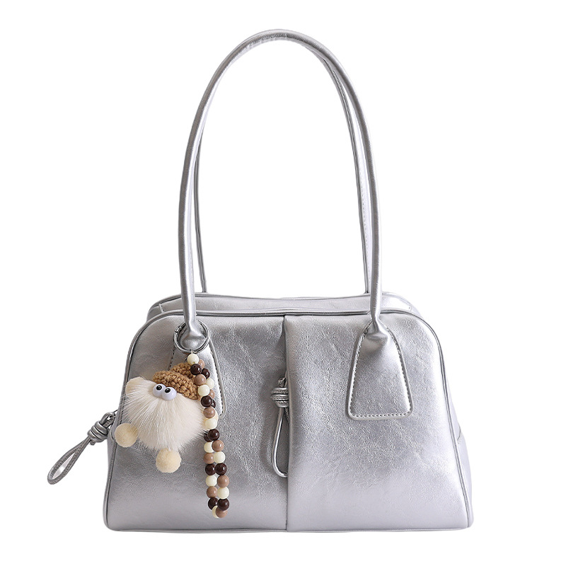 Transfronterizo retro sensación cotidiana bolso debajo de la axila para mujeres 2026 nuevo bolso de moda simple bolso de hombro image 12