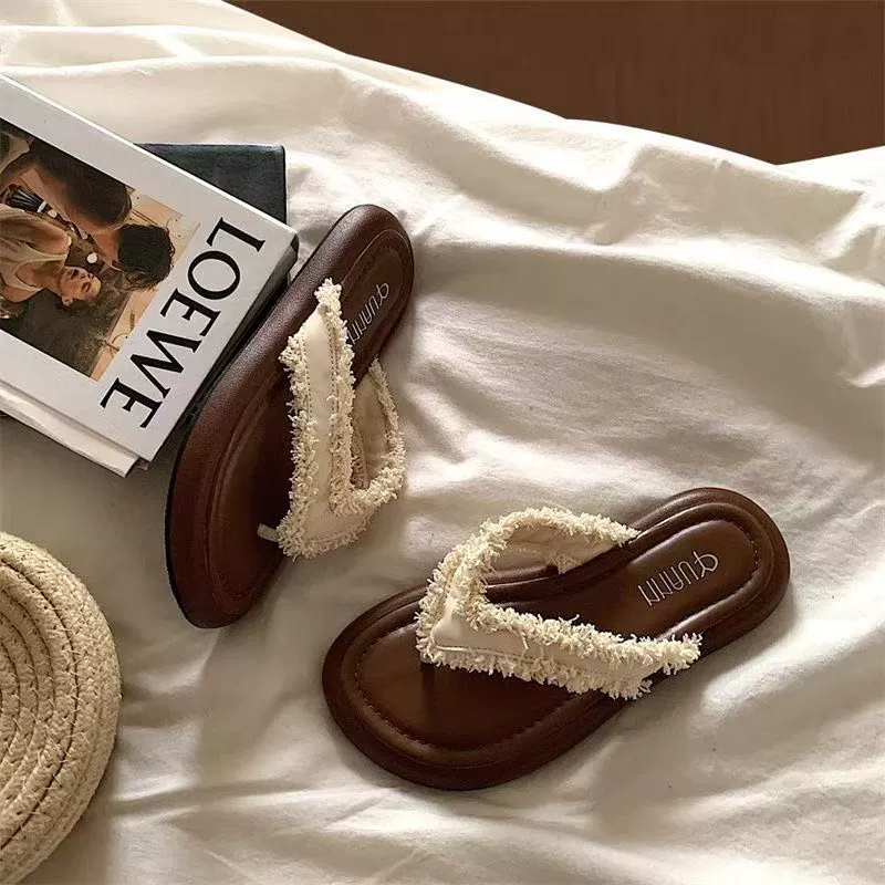 Platform Beach Slides, High-Breathable Summer Flip Flops, Platform Sole, Sizes 35–40