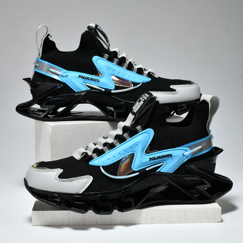 Directly Supplied from Jinjiang Factory, Men's Large Size Fly-Knit Running Shoes, Breathable, Trendy, Fashionable, Casual Sports Shoes for Young People Directly Supplied from Jinjiang Factory, Men's Large Size Fly-Knit Running Shoes, Breathable, Trendy, Fashionable, Casual Sports Shoes for Young People