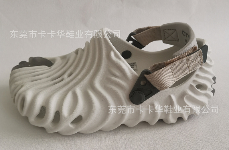 新款夏季激浪指纹洞洞鞋直销防滑男女透气沙滩凉鞋可|undefined