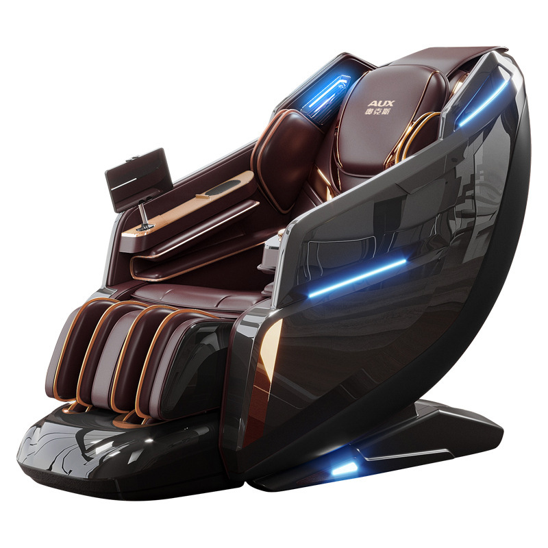 2025 新しい高級マッサージチェアホーム SL レール 4D マニピュレーター全自動ハイエンドスペースカプセルソファチェア|undefined