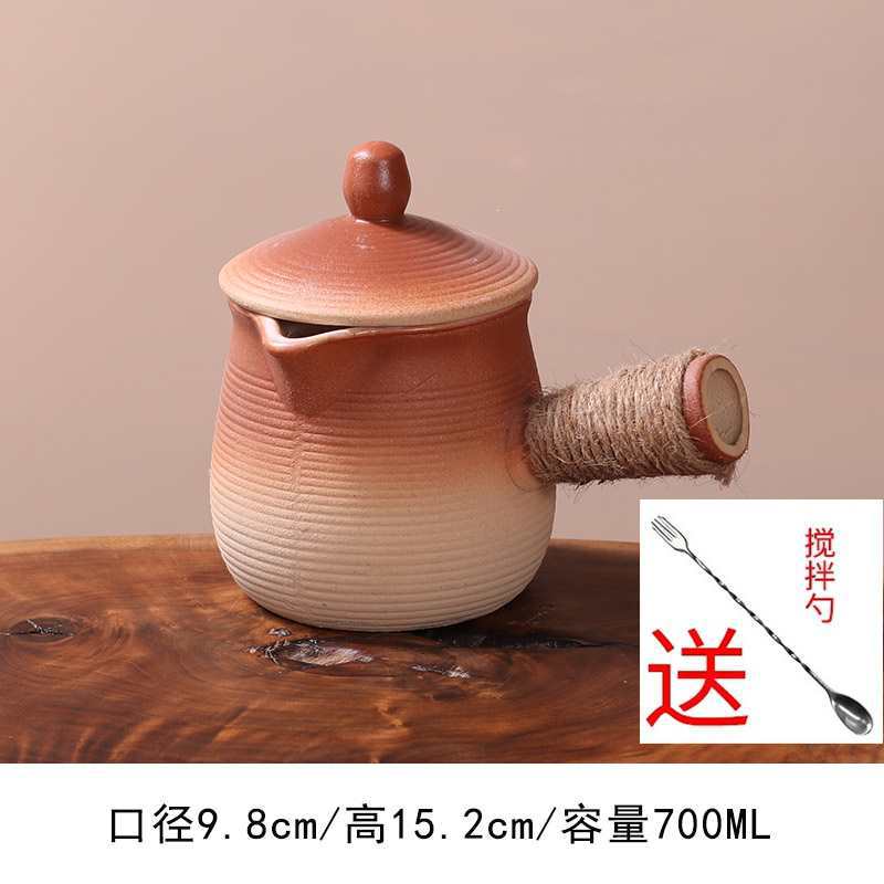 【送勺】带盖围炉煮茶的壶罐罐奶烤火炉套装器具全套大容量明干烧