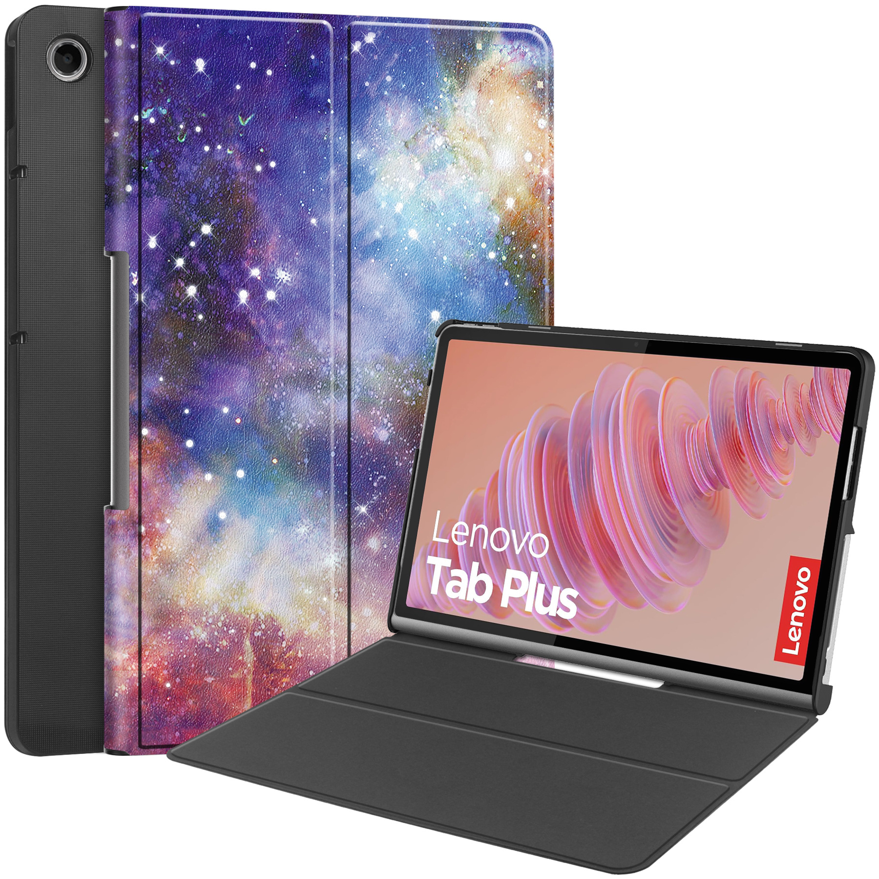 Soporte triple plegable para Lenovo Tab Plus TB351FU 11,5 "Cover