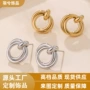 小众跨境金色系气质耳钉