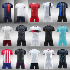 スピード卸売りクロスボーダー夏訓練キャンプ選手コート速乾クラブサッカー服セットスポーツ試合男