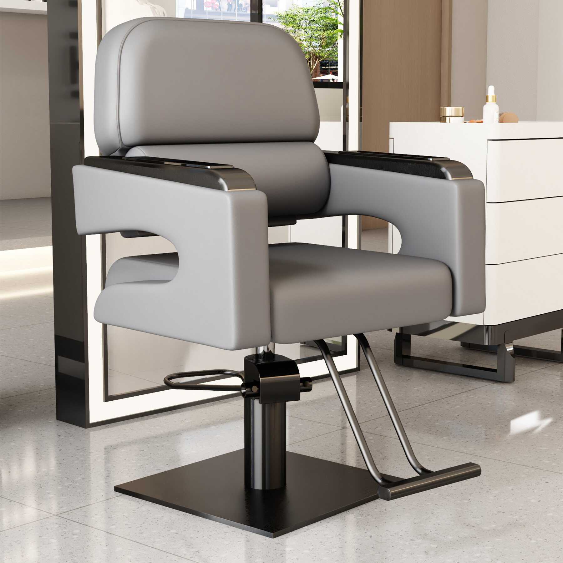 Placa cuadrada de acero inoxidable de titanio gris + negro