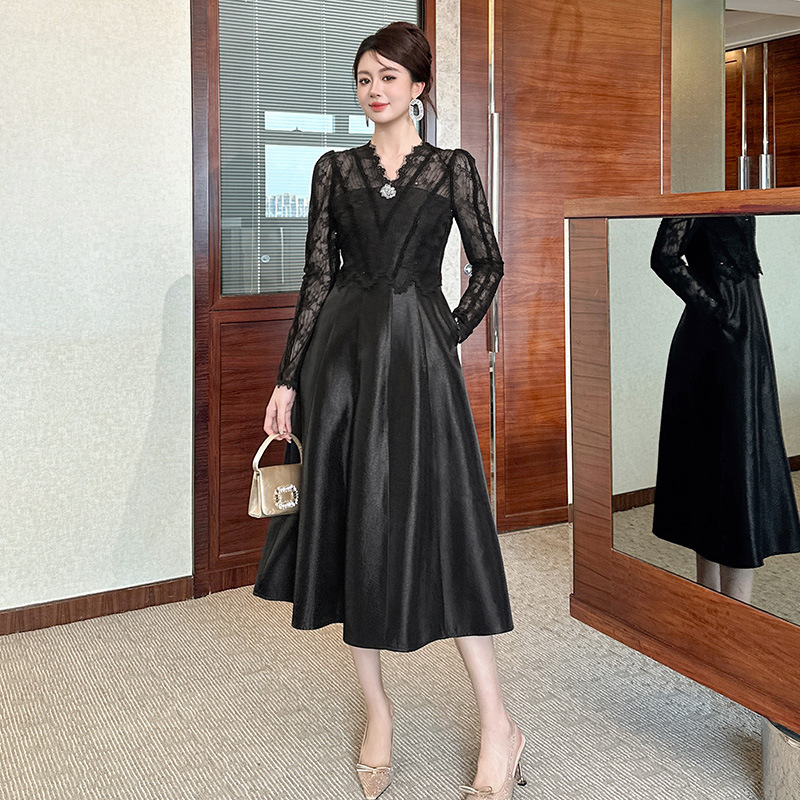 C-4557# 法式千金风蕾丝...